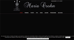 Desktop Screenshot of maria-crohn.de